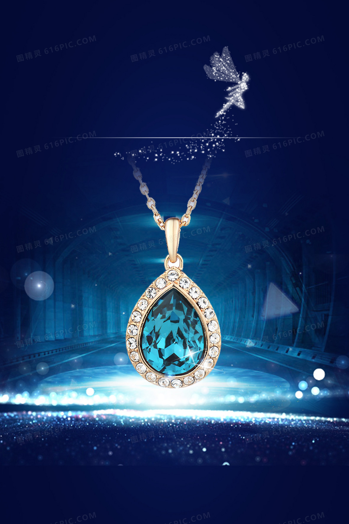 探索珠宝海报设计的艺术 背景图片下载与应用指南